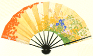 裏 : 楓に鮎